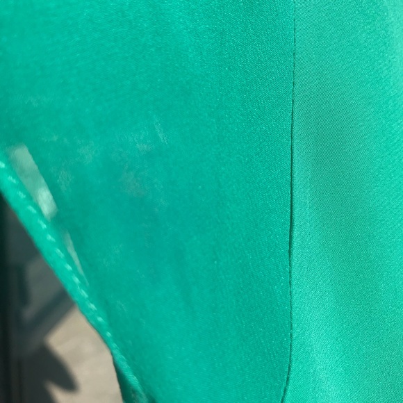 Seafoam Green BCBG MAXAZRIA SHIRT Size XS - Picture 5 of 6